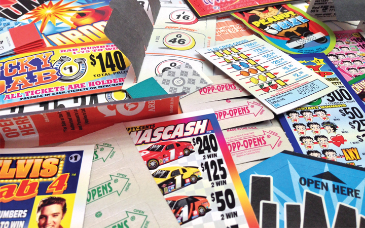 Popp-Opens, pull tab tickets, jar tickets