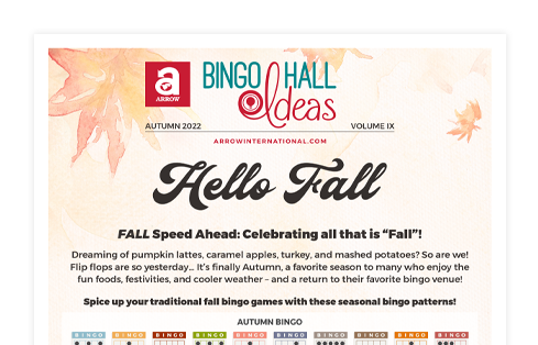 Autumn Bingo Hall Ideas