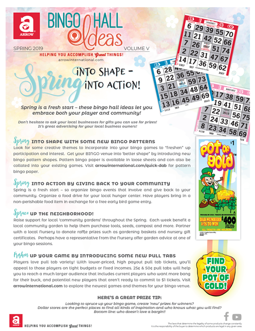 Bingo Hall Ideas
